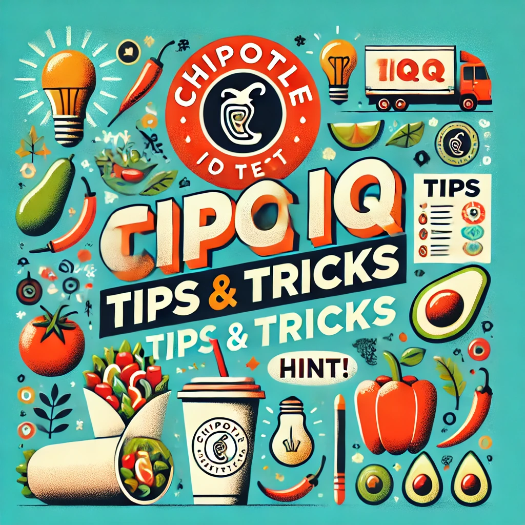 Chipotle IQ Test Tips Tricks