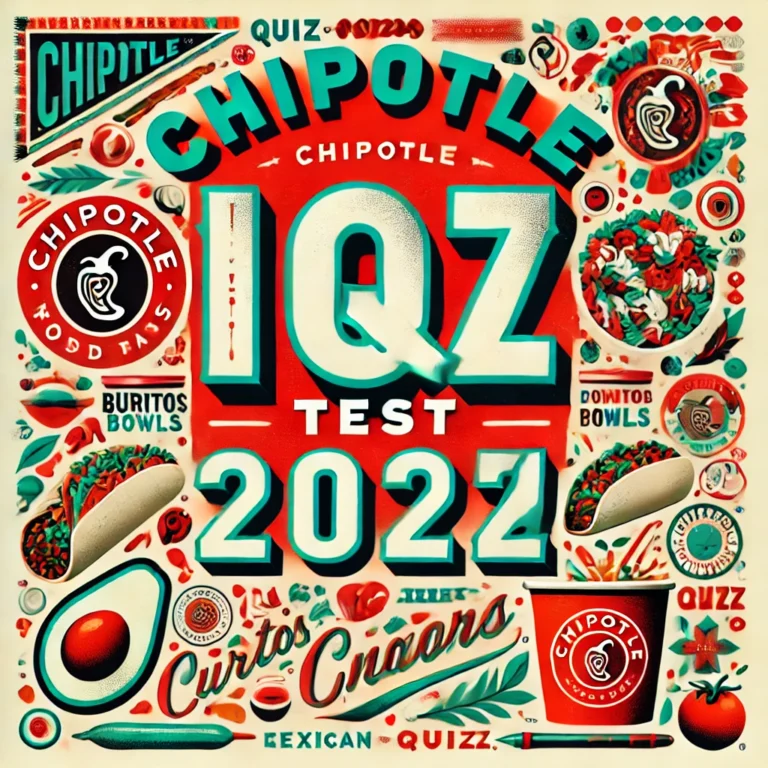 Chipotle IQ Test 2024