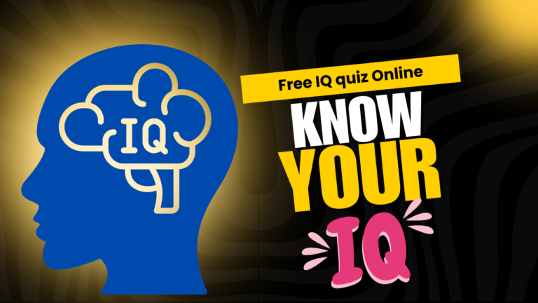 Free IQ Quiz Online